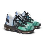 water color forest Women's Mesh Sneakers