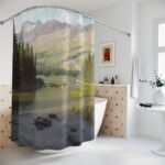 Many Glacier Shower Curtain