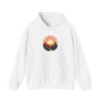 Retro Sun Hoodie – Vibrant Style & Ultimate Comfort - Unisex Heavy Blend™ Hooded Sweatshirt