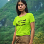 Hiking T-Shirt - Snack Lover Design