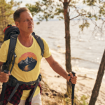 Retro Mountain T-Shirt - Vintage Adventure Style Tee for Outdoor Enthusiasts | Unisex Softstyle T-Shirt