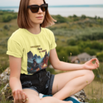 Adorable Bear Women's T-Shirt | Cute & Comfy Tees for Animal Lovers | Garment-Dyed T-shirt