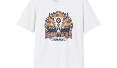 Montana Graphic Unisex Softstyle T-Shirt