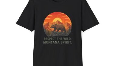 Montana Spirit Unisex Softstyle T-Shirt | Respect the Wild Graphic Tee