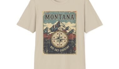 Montana Vintage Graphic T-Shirt - Adventure Awaits