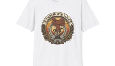 Diamond Spur Ranch Unisex T-Shirt | Vintage Western Graphic Tee