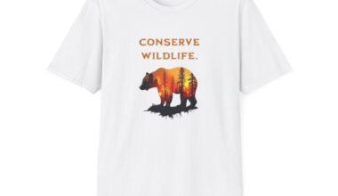 Conserve Wildlife T-Shirt - Stylish & Eco-Friendly Apparel for Nature Lovers | Unisex Softstyle T-Shirt