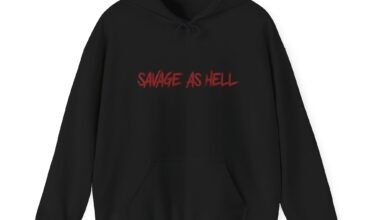 Savage As Hell Hoodie – Bold Graphic Statement Sweatshirt