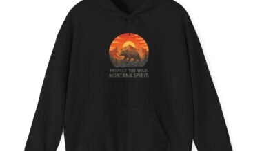 Montana Spirit Hoodie — Respect the Wild Graphic Pullover