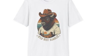 Wild West Ranger T-Shirt for Casual Adventures