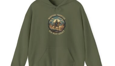 Hoodie — Vintage Cowboy Ranch 'Ride for Freedom' Graphic