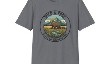 Wild & Free Alaskan Wilderness T-Shirt