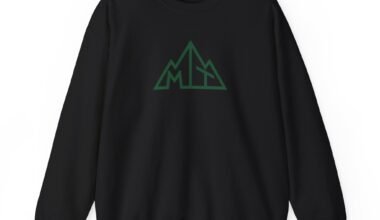 Mountain Monogram Crewneck Sweatshirt